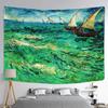 Van Gogh Oil Painting Wall Tapestry Multi Pattern Soft Background Home Decor Multi Size Wall Hanging Aesthetic