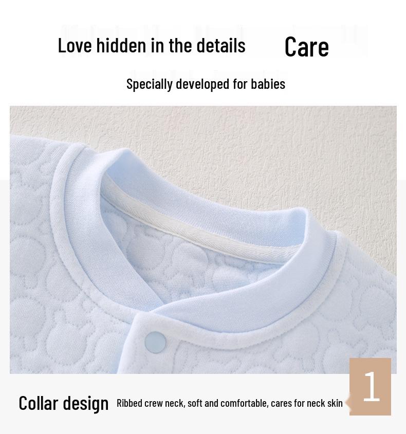 Infant Winter Cotton Underwear Set: Thick, Warm, Two-Piece for Boys & Girls