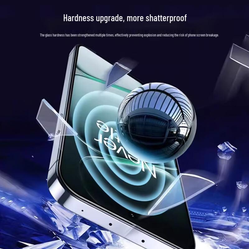 Maikuqi Tempered Glass Screen Protector for OnePlus Turbo 6 (2-Pack)