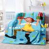 Pipi Personalized Name Blanket Multi-purpose Personalized Blanket Ultra-Soft Suitable for Office Chair Livingroom Picnics Chair for All Occasions