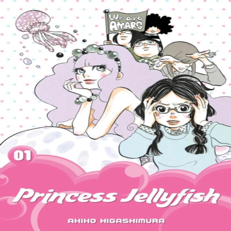 Princess Jellyfish 1 by Akiko Higashimura Paperback Book 9781632362285