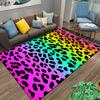 Tiger Print Pattern Carpet, Orange and Black Stripes Design, Soft Home Decor Rug Suitable for use as an anti-slip    for    room and bedroom sofas