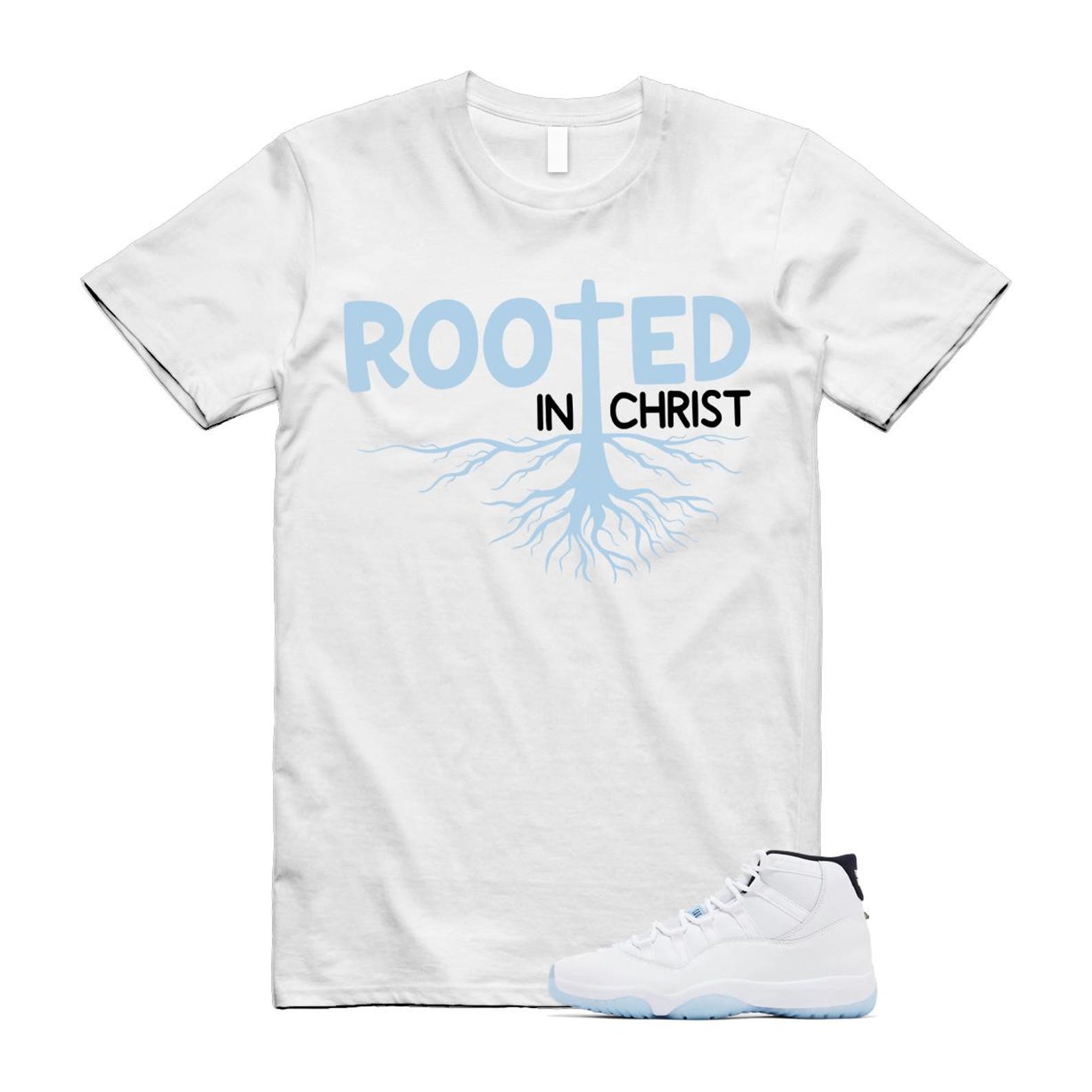 11 Legend Blue White Black 2024 T Shirt Match ROOTED S