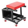 Mechanikerhocker Rollender Arbeitsstuhl 300 lbs Tragfähigkeit Sitz/Trittschemel mit Rädern