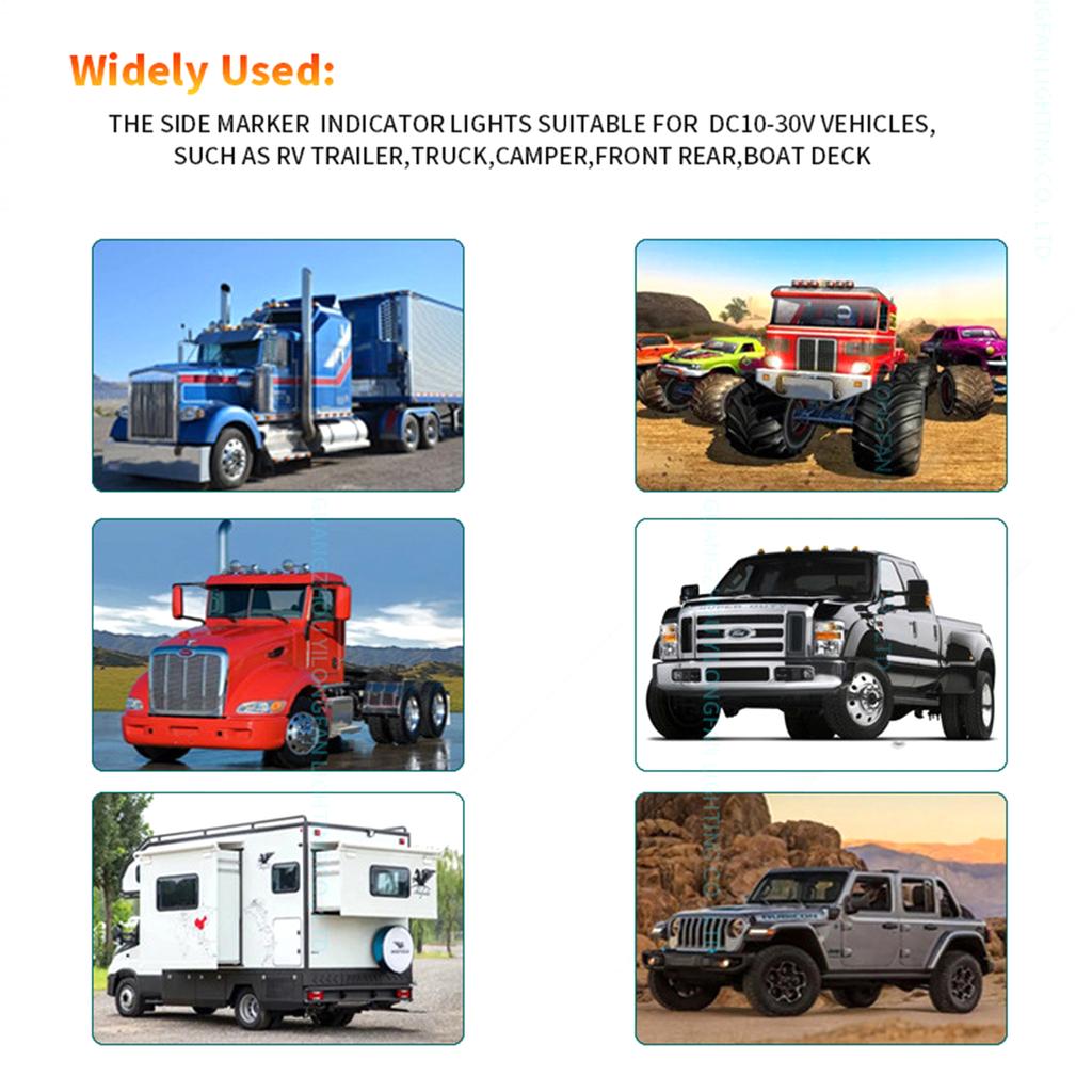 Edelstahl-Innenbeleuchtung, längliche 3-Zoll-LED-Gehweganzeige, Innen- und Außen-Innenbeleuchtung, Oberflächenmontagebeleuchtung