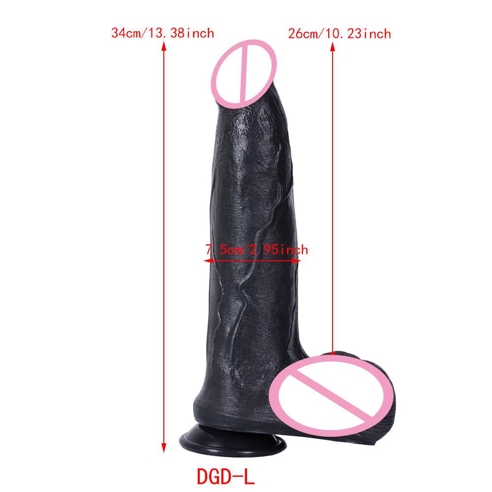 Realistic Soft Silicone Dildo for G-Spot Stimulation