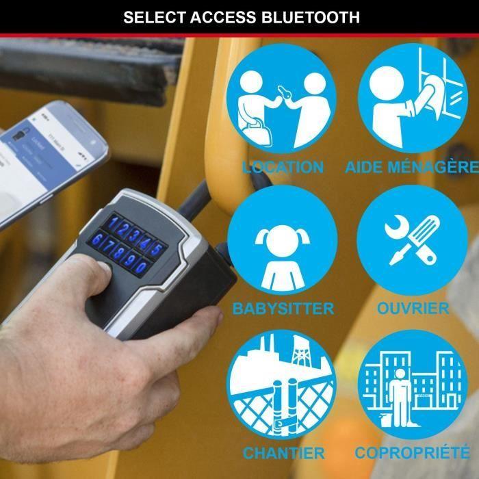MASTER LOCK Boîte à Clé Connectée - Bluetooth ou Combinaison - A Anse