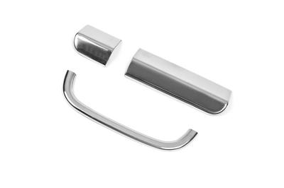 Blende für Türgriff hinten (rostfreier Stahl) OmsaLine – italienischer Edelstahl für Mercedes Viano 2004-2014