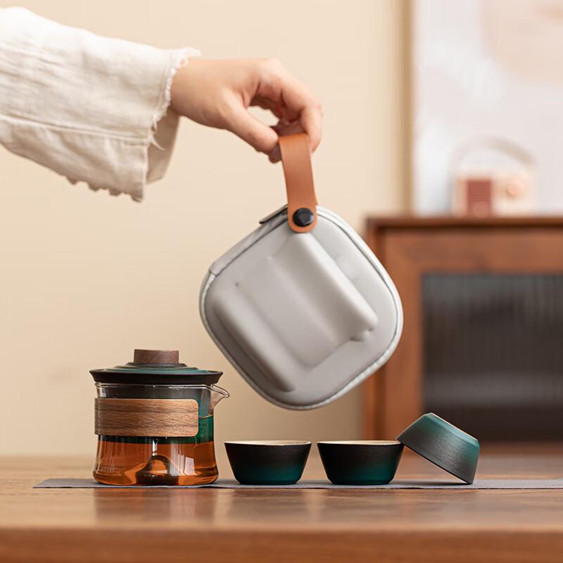 Portable Quick Cup Kung Fu Tea Set