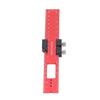 3 pcs Aluminum Alloy Precision Pocket Ruler Set Slide Stop / Sliding Stop Inch and Metric T-Type Scribing Ruler Metal Slide Rule