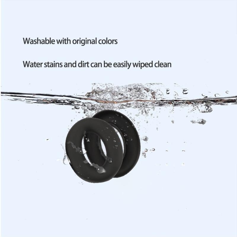 Silicone Ear Pads Over Ear Headphones Protector for Space Headphones Cushions,SweatProof Washable Ear Cups