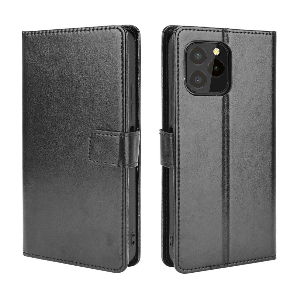 For Oukitel C21 Pro Wallet Case with Kickstand & Card Slots – Shockproof, Dustproof, Business Heavy Duty Flip Leather Cover