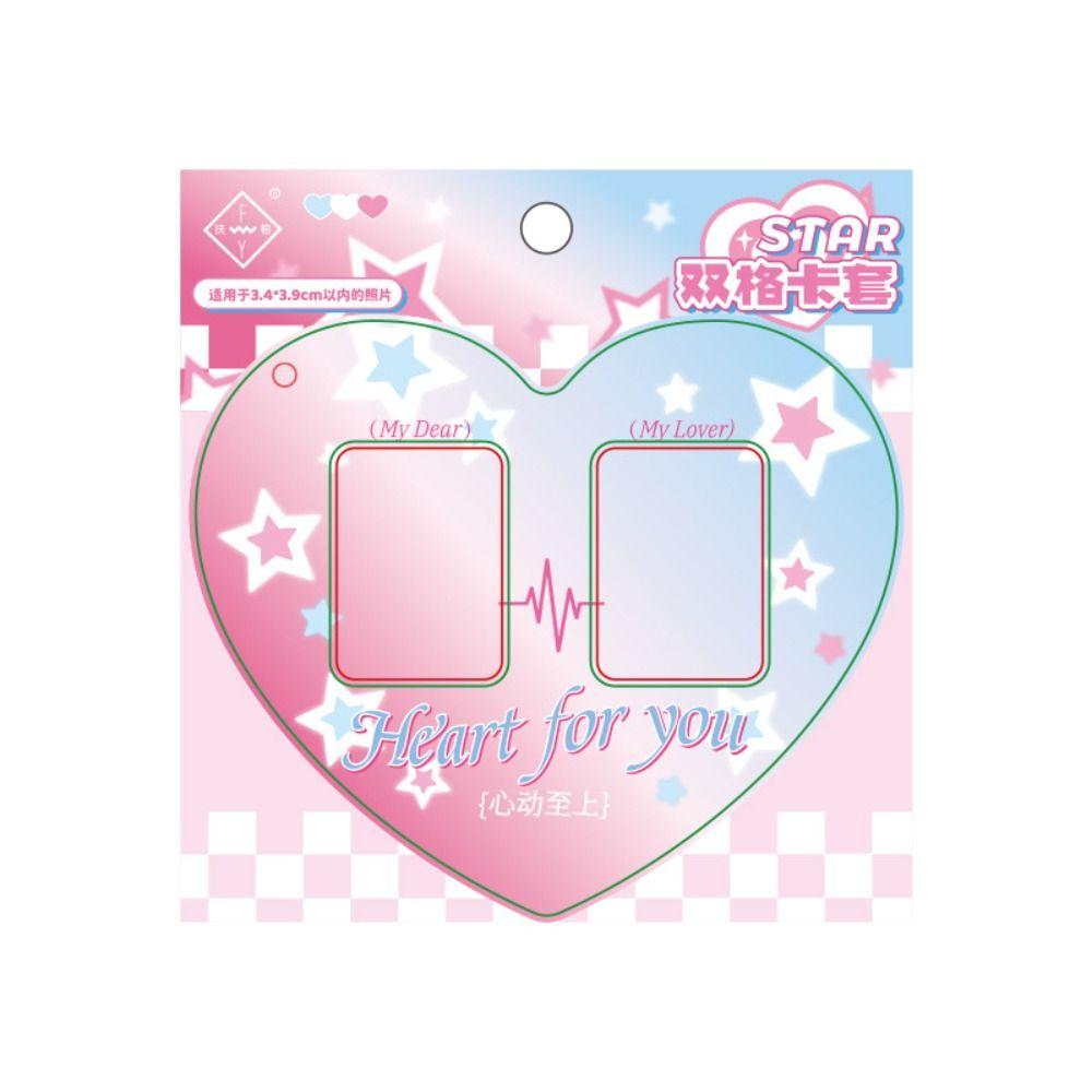 Korean Style Photo Card Holder Display Sleeves Idol Photo Protective Pendant  Hanging Accessory