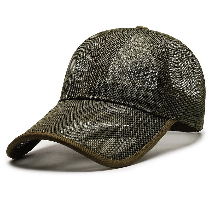 Unisex Summer Mesh Baseball Cap - Breathable, Sun Protection for Outdoor Sports