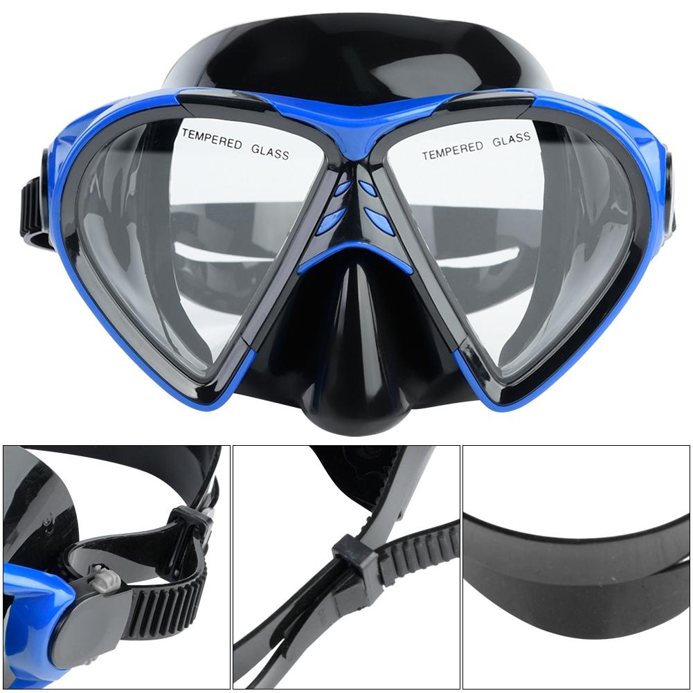Professional Silicone Men and Women Snorkeling Goggles Scuba Snorkel Swimming Glasses