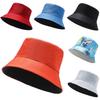 Trendy Short-brimmed Fisherman Hat In Black White Red And Orange For Outdoor Activities