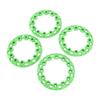 4 Pezzi 6 Pollici Copricerchio Ruota ATV Protezione Mozzo Decorazione Plastica Pneumatici Protezione Cerchione Decorativa Universale per Go Kart