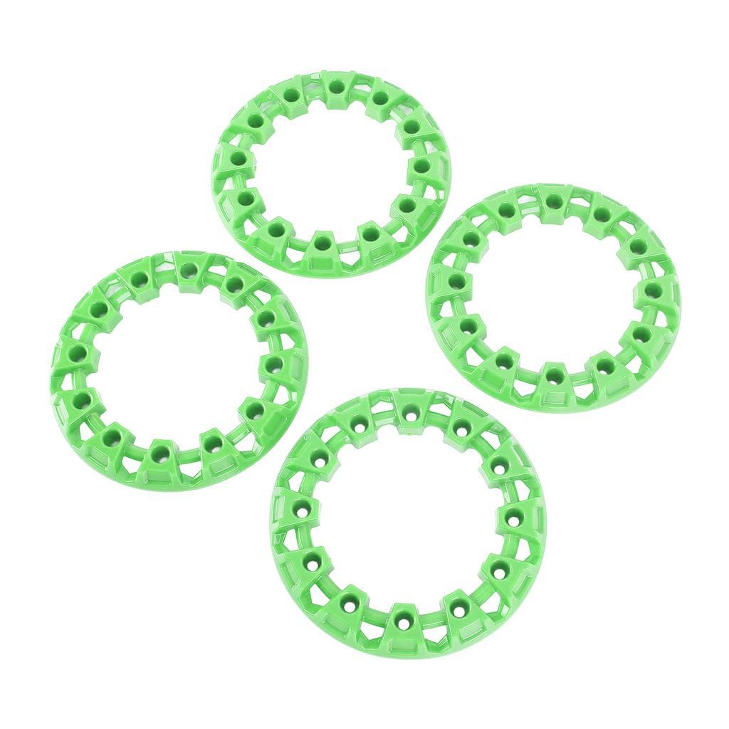 4 Pezzi 6 Pollici Copricerchio Ruota ATV Protezione Mozzo Decorazione Plastica Pneumatici Protezione Cerchione Decorativa Universale per Go Kart