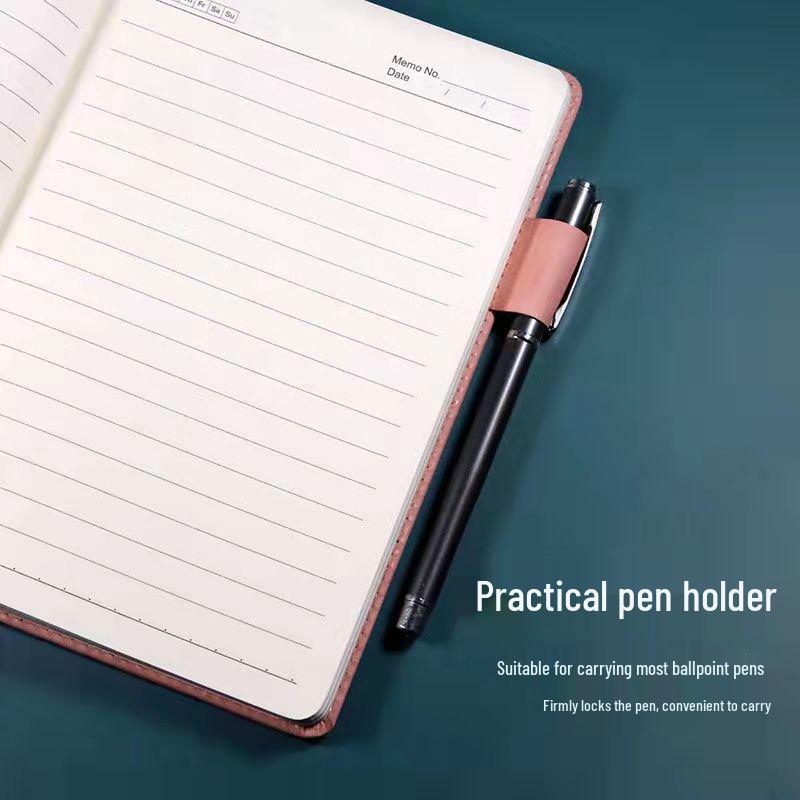 Thickened Leather Deer Head Notebook - Professional Office & Business Use