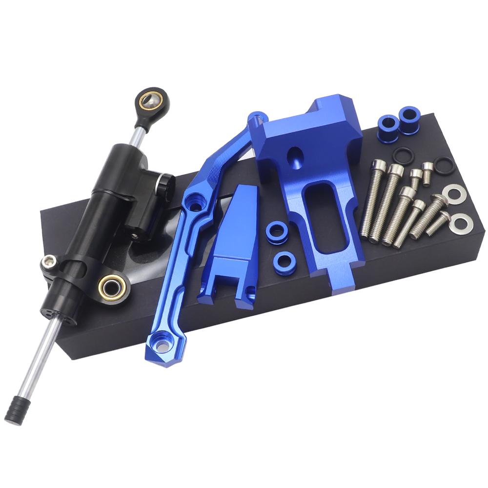 Motorcycle Stabilizer Steering Damper with Mounting Bracket Kit For Yamaha MT-09 Tracer MT 09 Tracer MT09 Tracer 2015 2016 2017