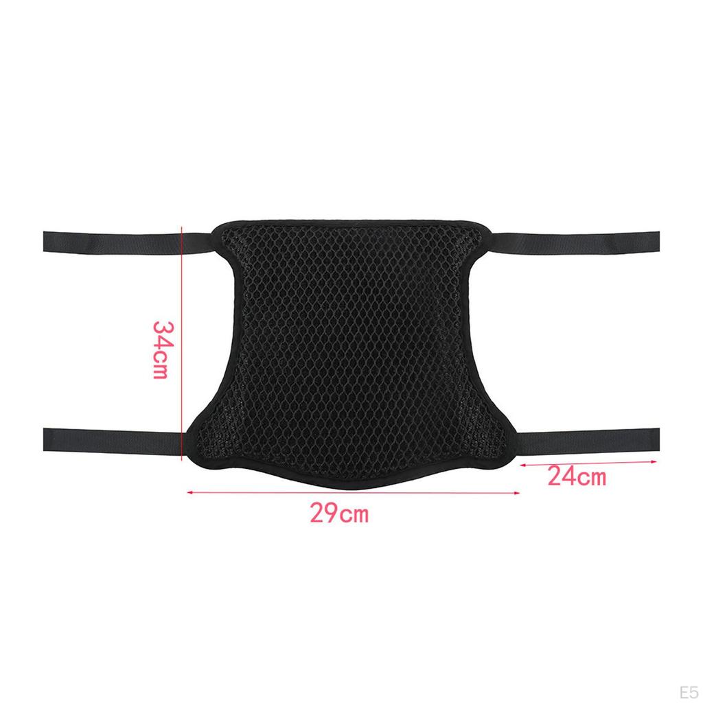 3D Honeycomb Breathable Seat Cover Motorcycle Saddle Pillow Accessories Comfort Reduces