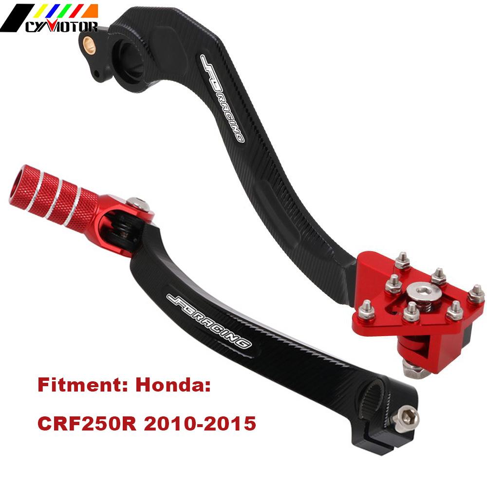 Motorrad CNC Faltbarer Schalthebel Schalthebelpedal Bremspedal Für HONDA CRF450R CRF250R CRF 450R 250R 250 450 R 230F 250RX