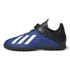 X 19.4 TF K Round Tip Abrasion Resistant Low Top Kids' Soccer Shoes Blue Black Kids' FW1064