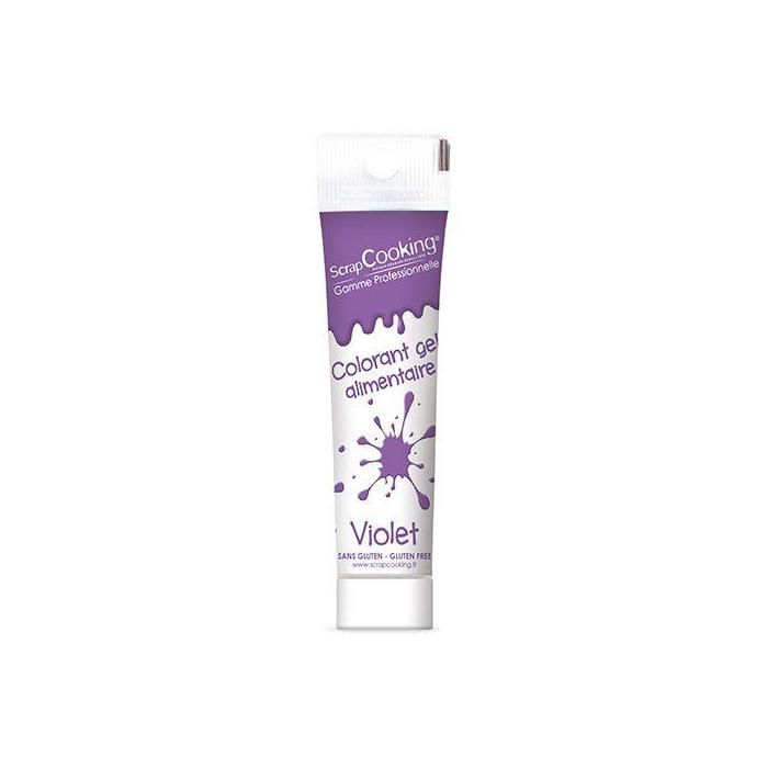 Colorant alimentaire en gel 20 g - violet