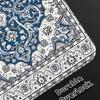 overlock Mouse Pad Desk accessories Keyboard Mouse Pad Computer Laptop Pad office Pad Game Console Pad Blue National Wind