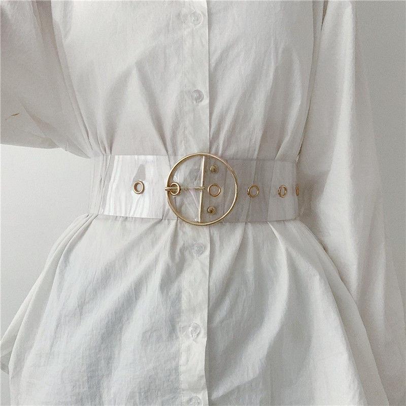 

Korean Summer Elegant Womens Stylish Wide Waist Belts For Dresses Outfits And 6.2 Wide Circle