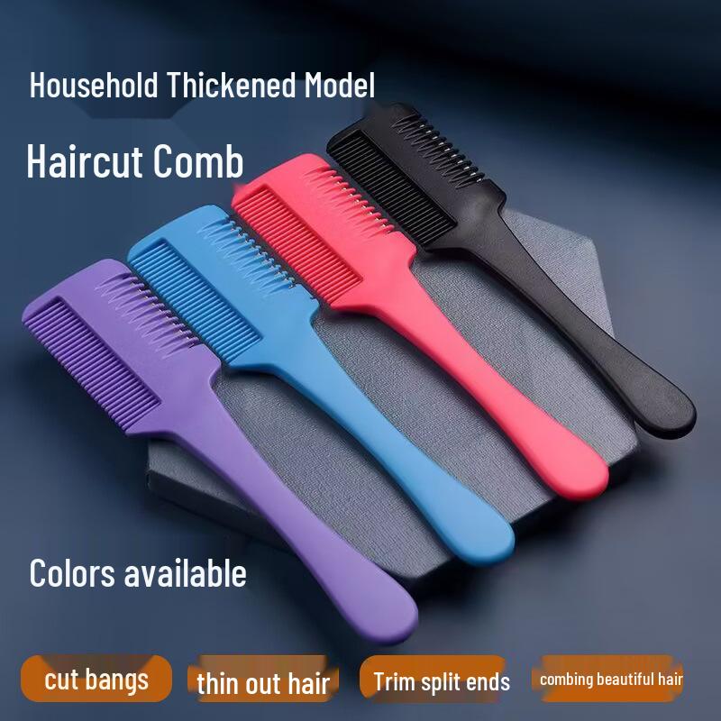 Women's DIY Haircut Thinning Razor Comb for Bangs & Home Hairdressing