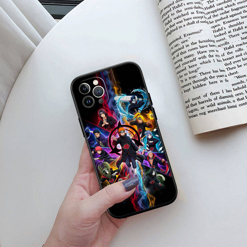 MH96 Naruto Akatsuki Case for Samsung A06 A35 A25 A24 A15 A05S A05 M55 M35 M15 A02 A12 A13 A10 A16 A20 A30 A22 A31 A32 A33 A42 A50