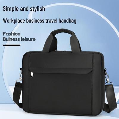 Men's Oxford Cloth Business Laptop Briefcase and Document Bag
