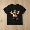 2026 Roblox Cartoon Print Kids TShirt Boys Girls Short Sleeve Casual Cotton TShirt with Skateboard Figure