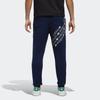 Adidas Originals Graphics Sweat Casual Series Simple Letter Print Comfortable Versatile Casual Pants Men bottoms Dark-Blue DN8032