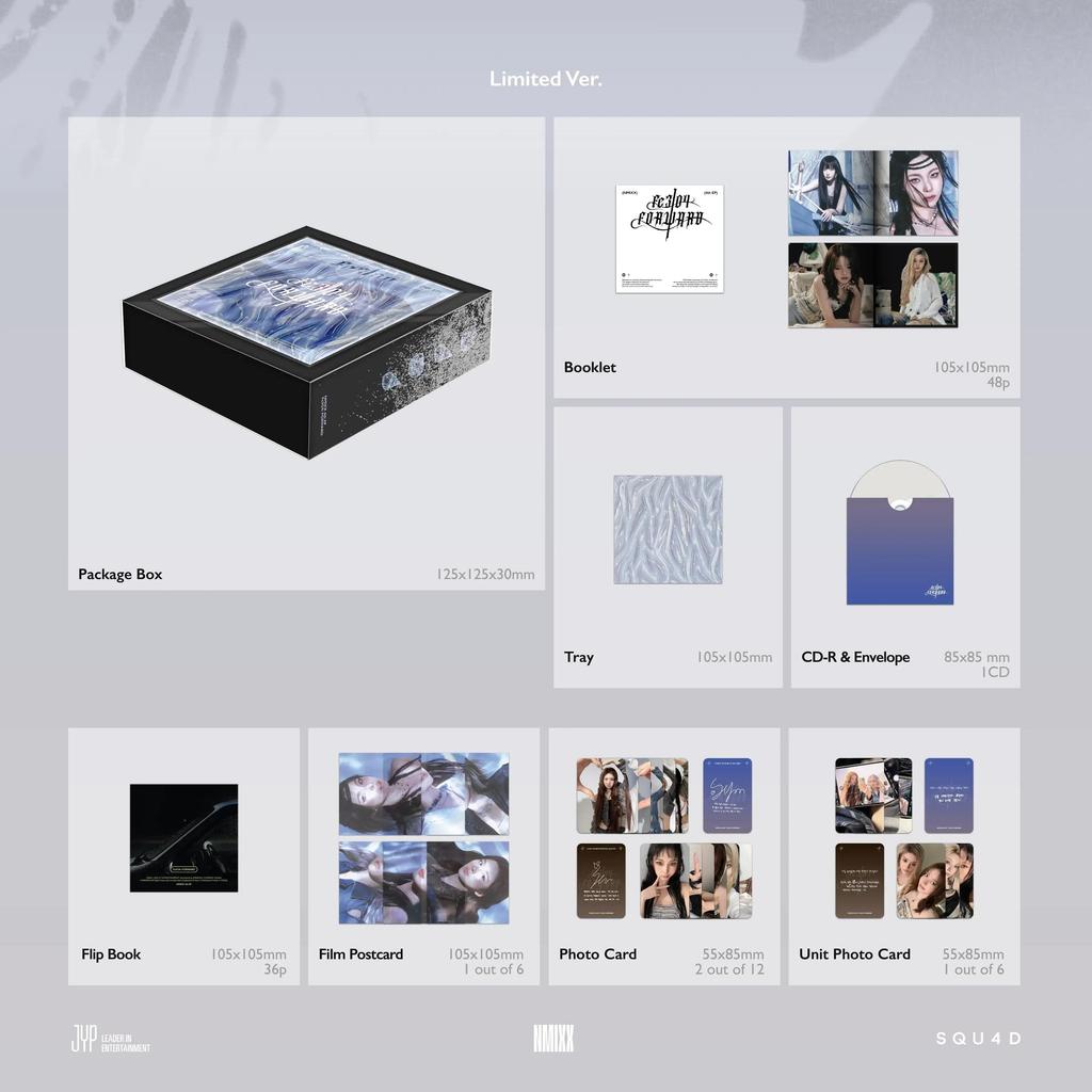 NMIXX [FE3O4: FORWARD] 4th EP Album LIMITED Version