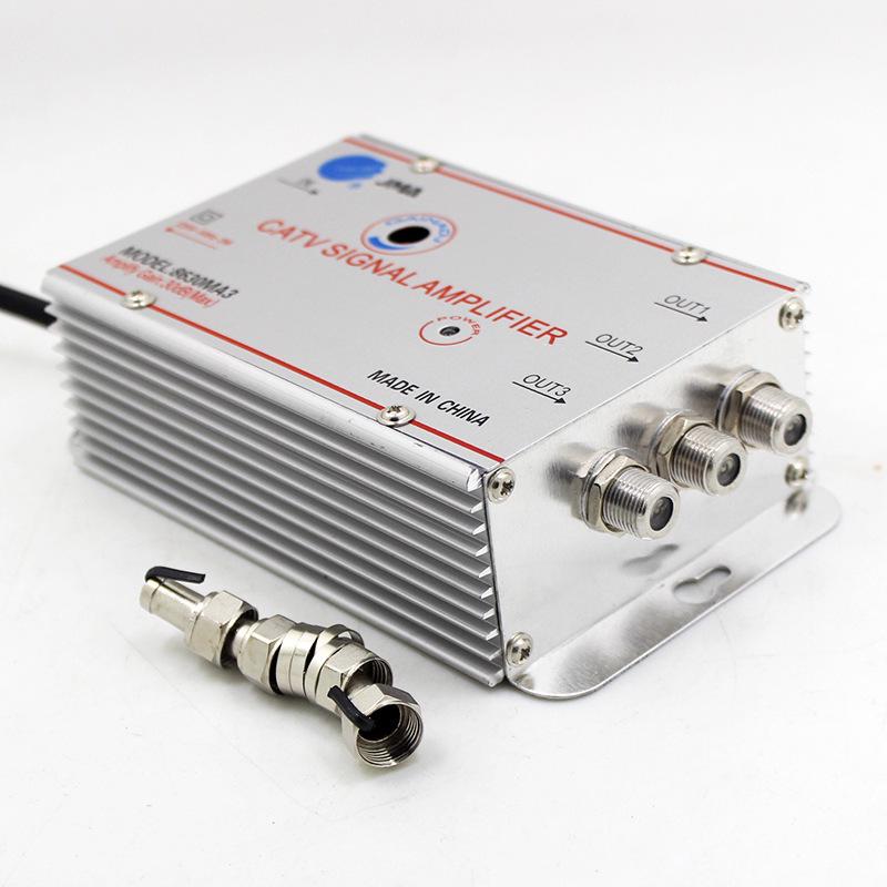Amplificatore di Segnale TV Shibei Home: Splitter Analogico/Digitale Cablato 1-a-2 per Onde Terrestri