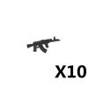 MOC Military Building Blocks Accessories Weapons Guns Special Forces Soldiers AKM Rocket Launchers Night Vision Toys Gifts X036
