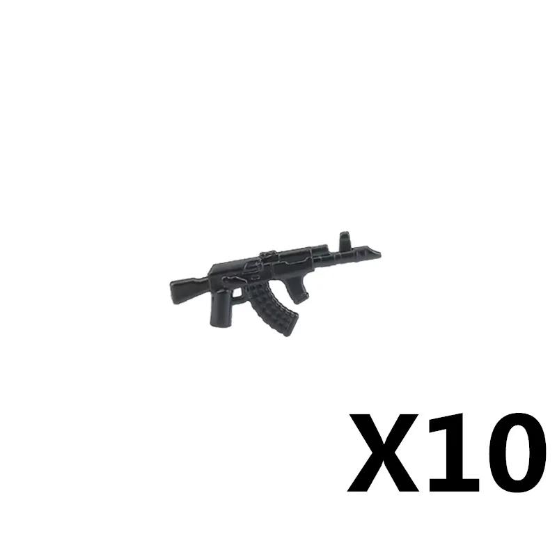 MOC Military Building Blocks Accessories Weapons Guns Special Forces Soldiers AKM Rocket Launchers Night Vision Toys Gifts X036