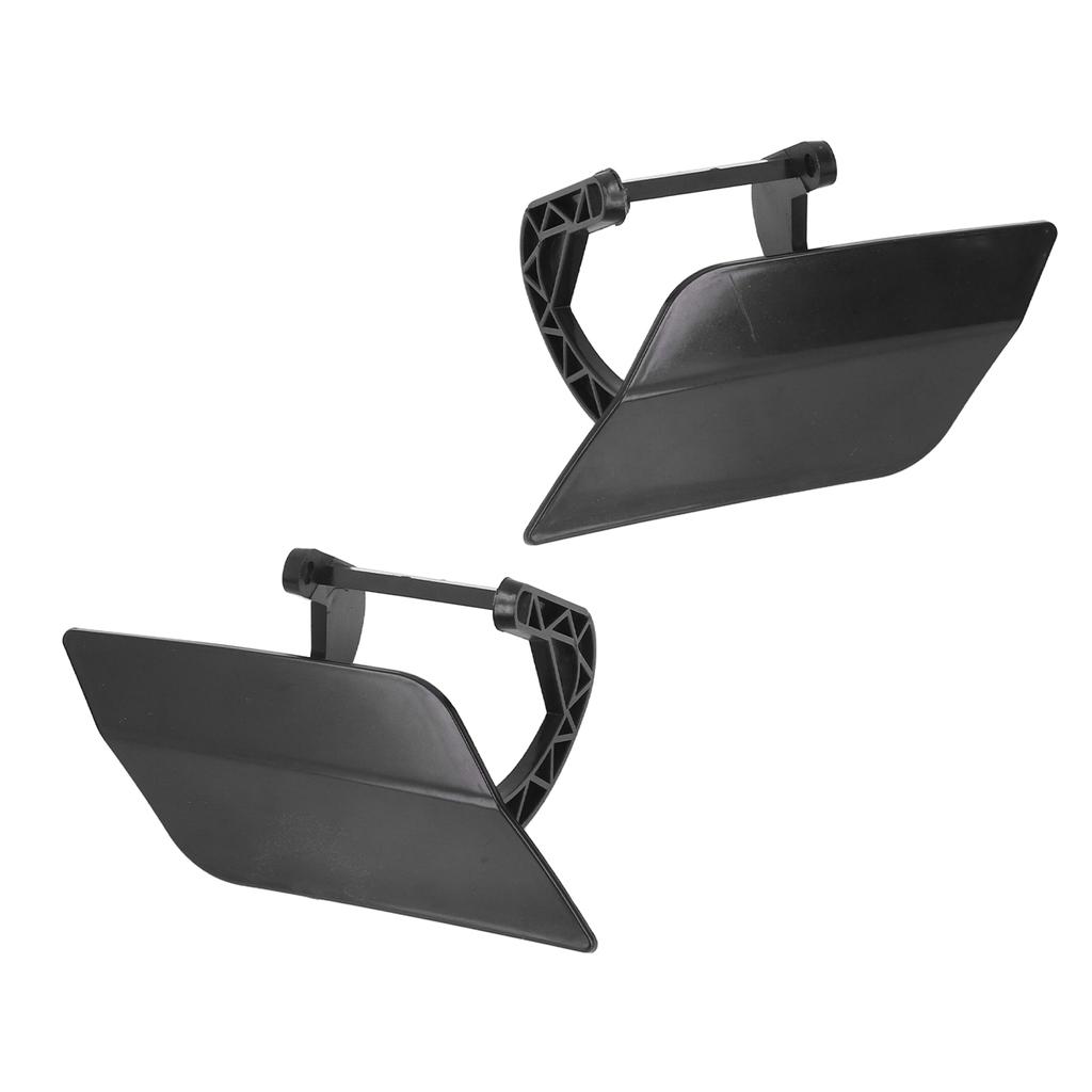 1 Pair Left Right Bumper Headlight Washer Nozzle Cover Bumper Trim Primered Nozzle Cap Replacement for Mercedes W204