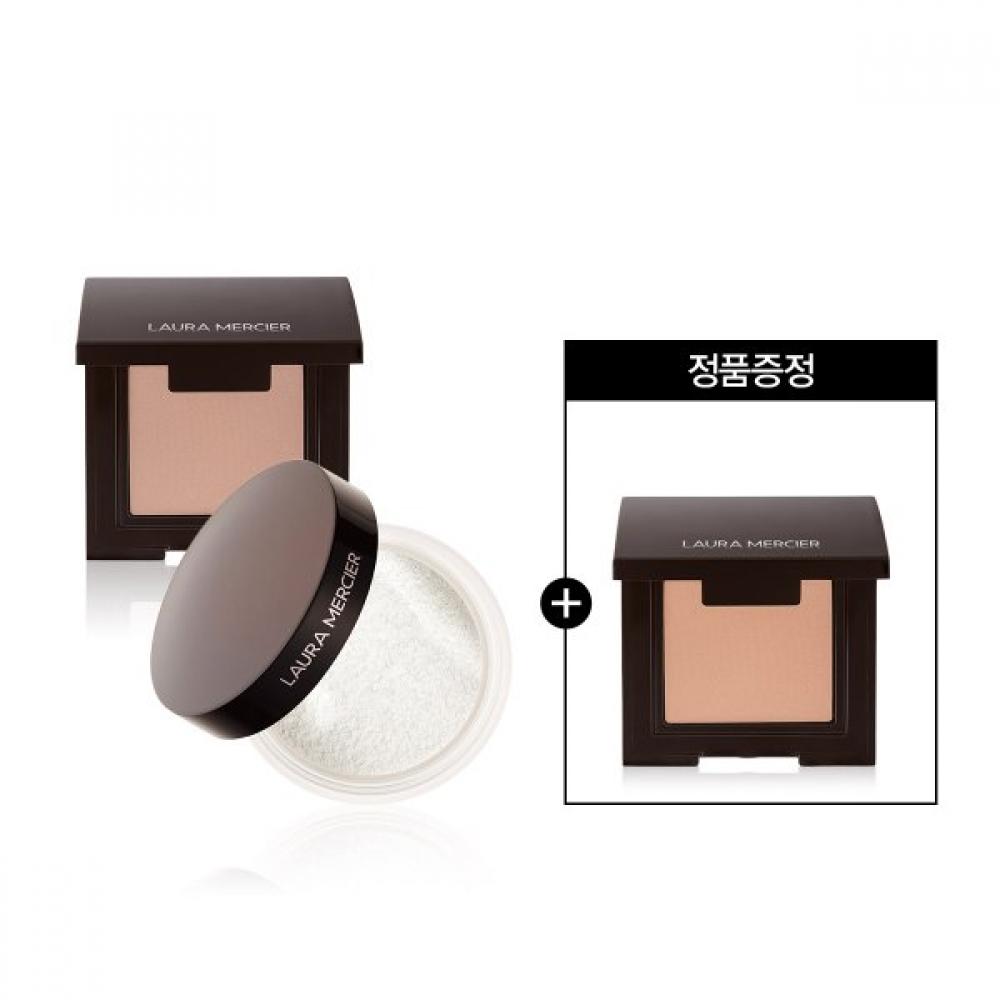 Laura Mercier Eye Color + Secret Brightening Eye Powder  + Eyeshadow Gift Translucent/ginger