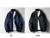 Herren Frühling/Herbst Freizeitjacke im koreanischen Stil mit Reißverschluss