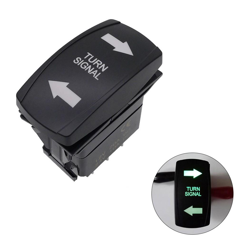 Switch Turn Signal Vehicle 7Pin ABS Accessories Black