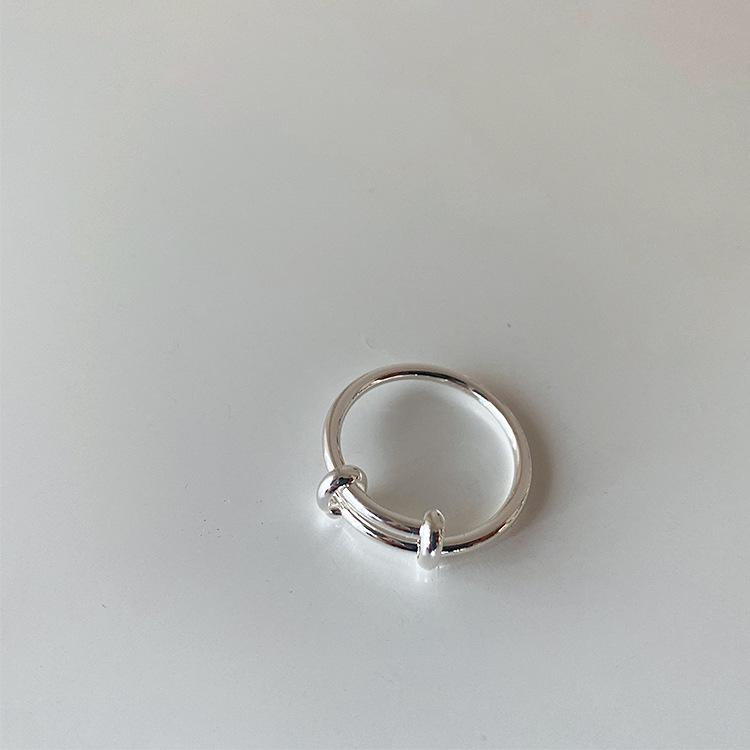 Korean Personality Metal Ring for Women - Simple, Versatile, and Fashionable