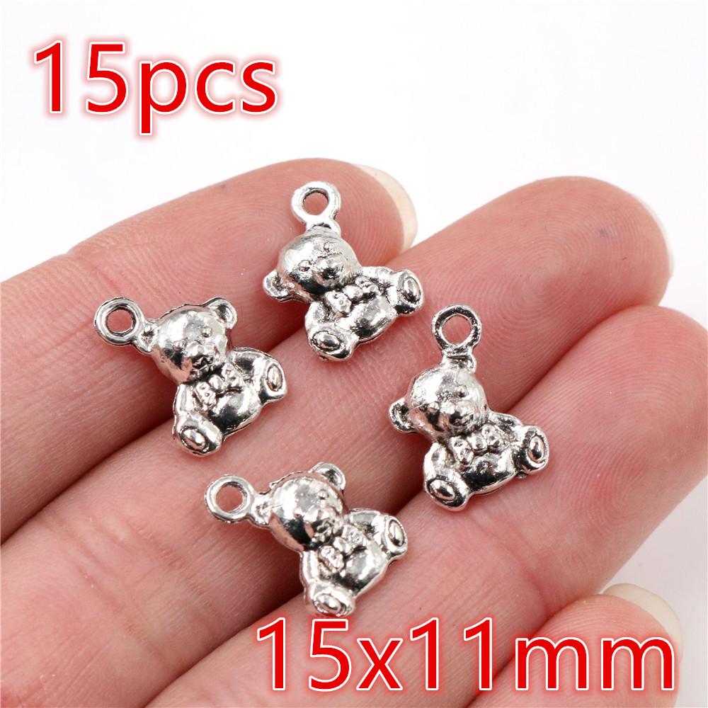 Fashion Bronze Charms Heart Star Leaf Arrow Cute DIY Jewelry Making Pendant Fidings for Necklace Bracelet Accessories 