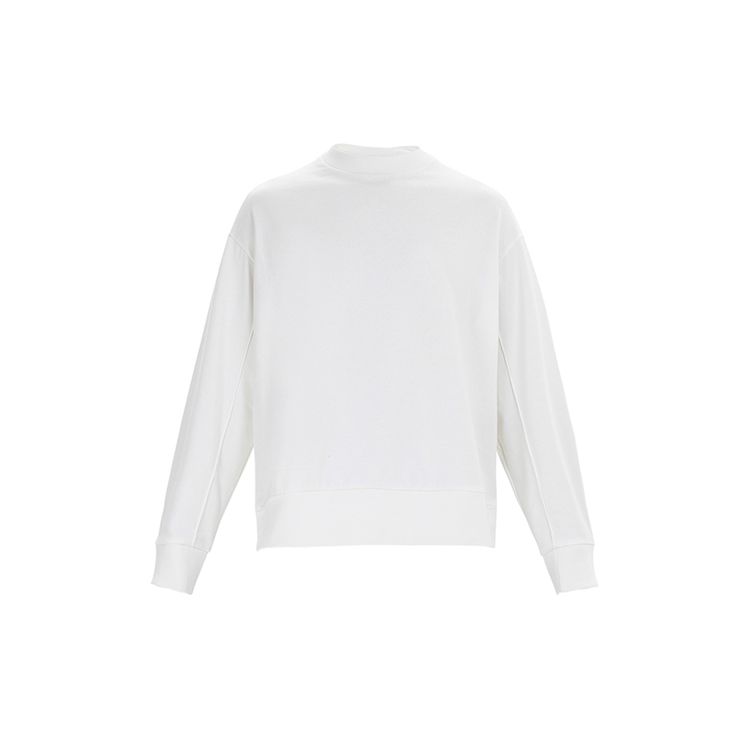 Y-3 Signature Logo Back Sweatshirt Men Tops White DY7158