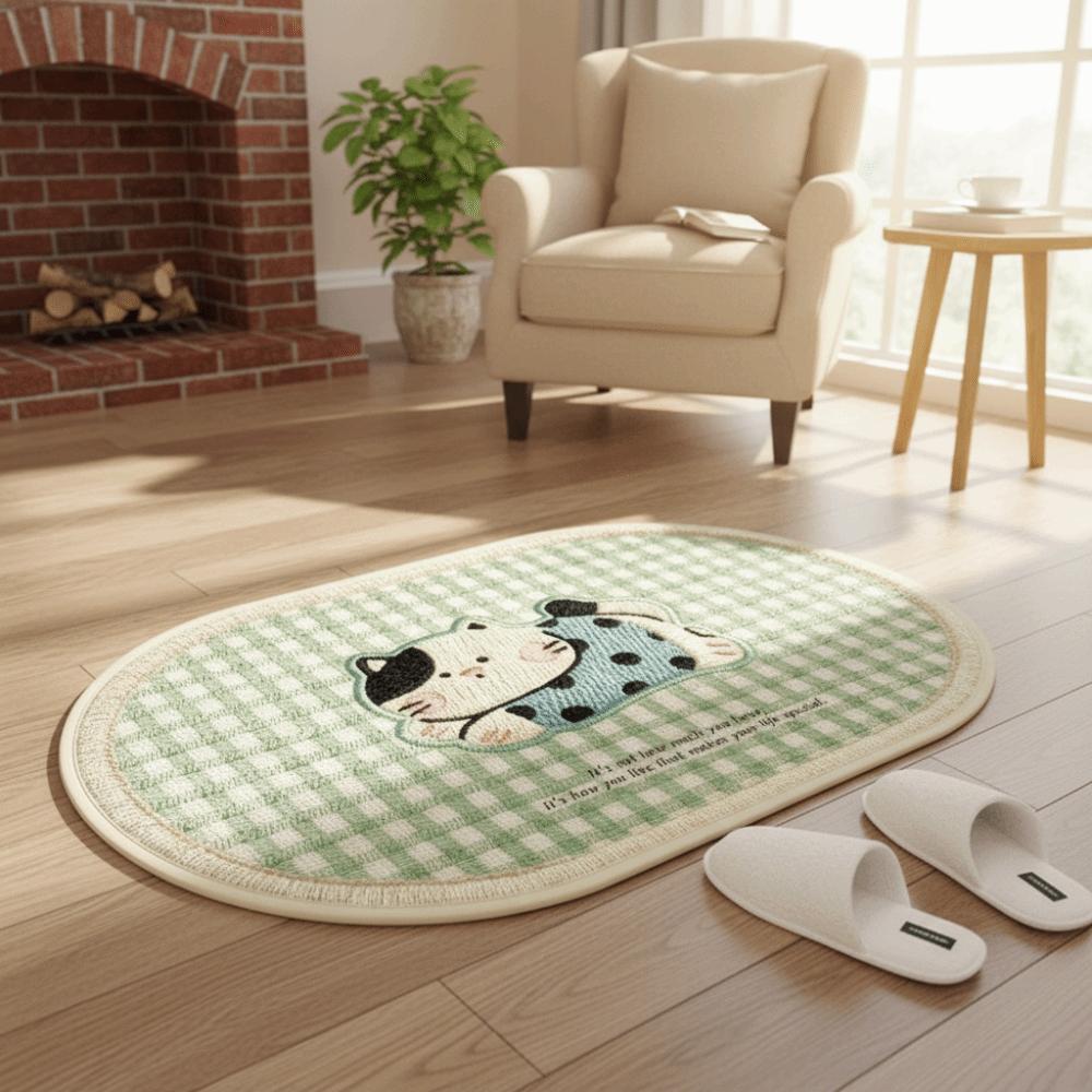Quick Dry Bathroom Mat Cartoon Anti Slip Mat Decorative Mat Door Mat  Laundry Room