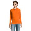 SOLS Womens/Ladies Perfect Long Sleeve Pique Polo Shirt