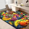 1PC Custom Name Fruit Splash Artwork Theme Floor Mat Ideal for Living Room, Game Rooms, Office, Bedroom,Floor Mat Playful Design