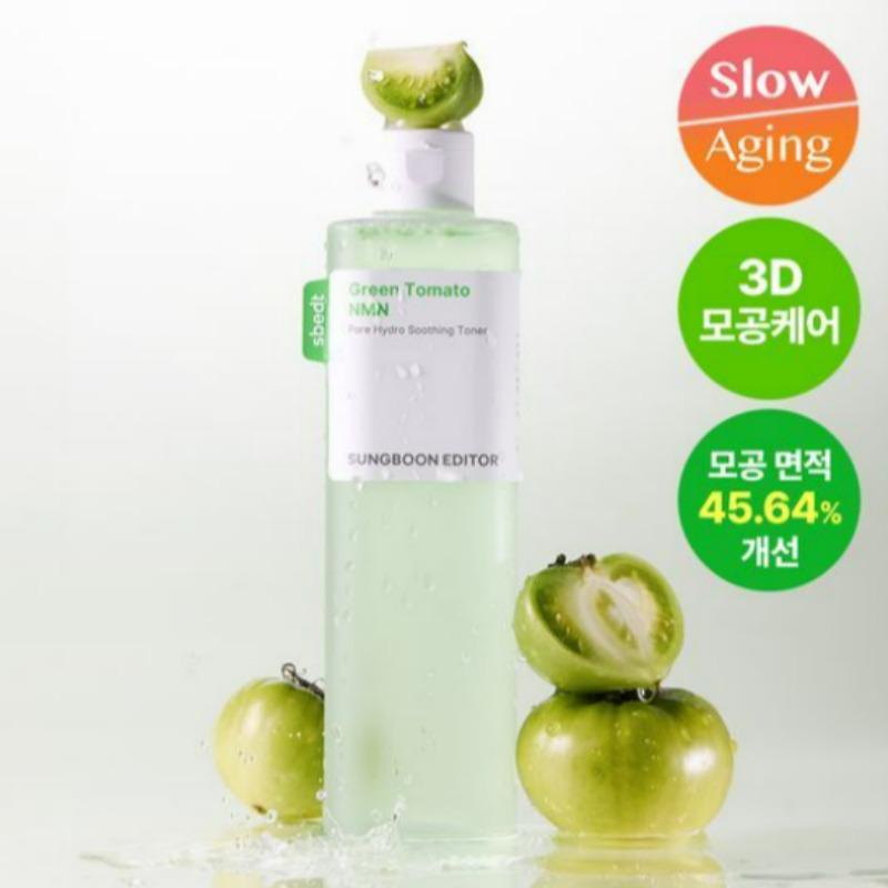 Ingredient Editor Green Tomato NMN Pore Hydro Soothing Toner 350ml